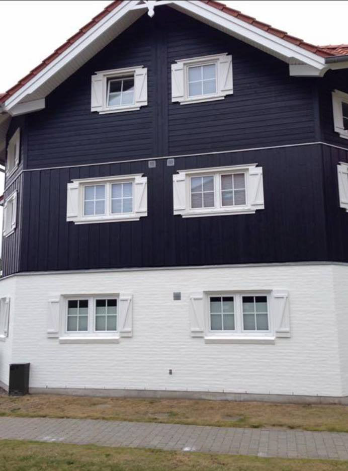 Nymalet husfacade